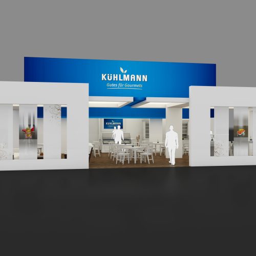 Messestand 3D Visualisierung, Kühlmann, Ansicht 02.
